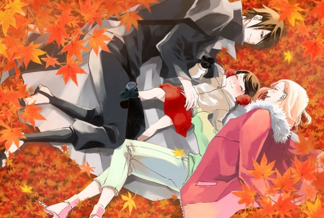 Саске и Сакура - Наруто арт/ Sasuke Sakura - Naruto art